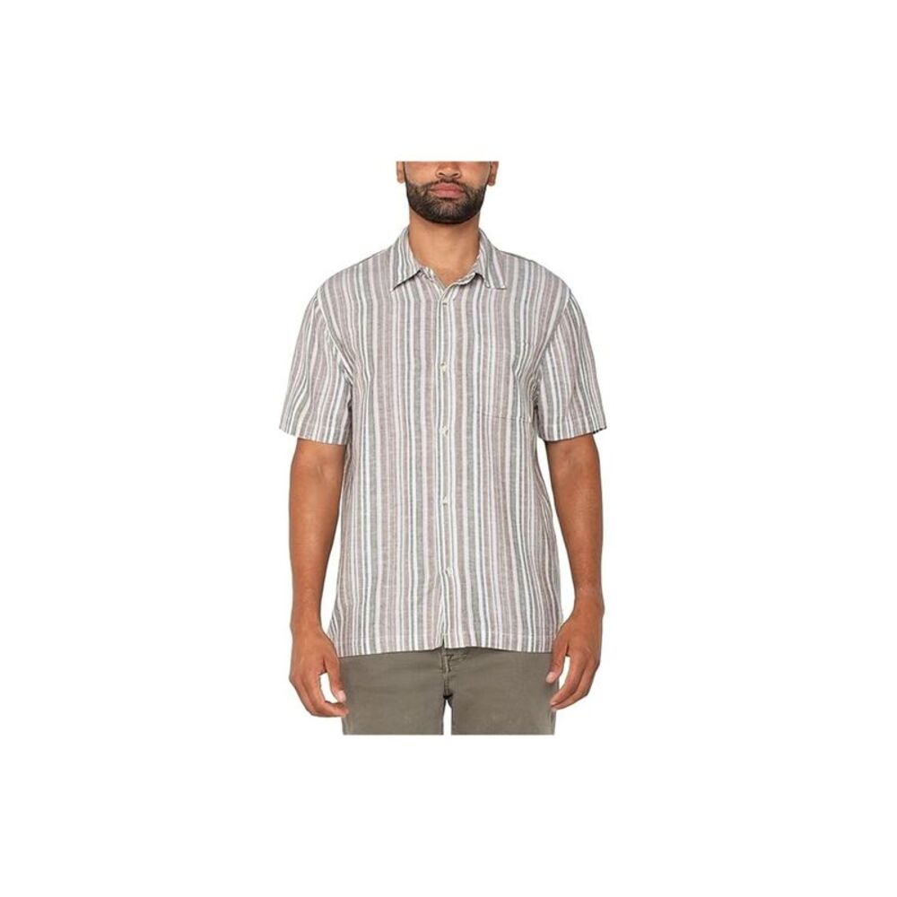 Liverpool Mens Striped Button Up Shirt, NWT